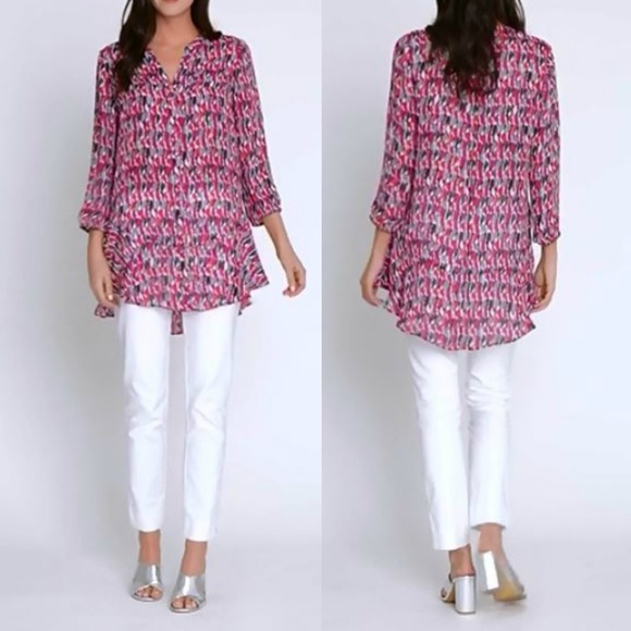 NWT Nic+Zoe Flying Around Tunic Top - Picture 1 of 9